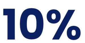 10%